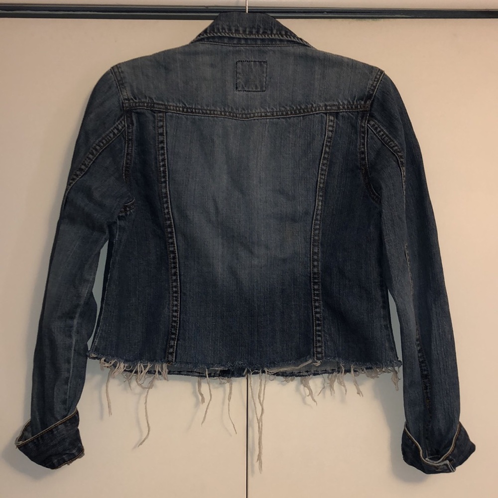 Cropped Denim Jacket - Picture 2 of 7